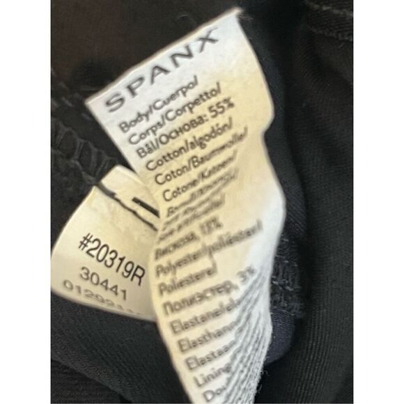 Spanx Stretch Twill Cargo Pull On Ankle Zip Jogger Gray L - Picture 4 of 5